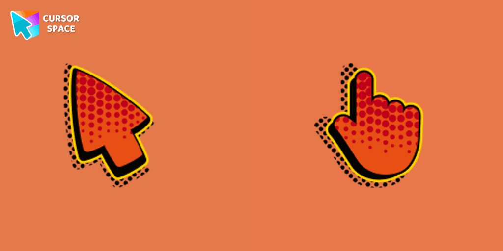 Comic cursor cursor pack